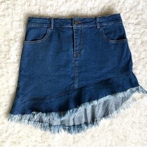 Mebon denim skirt